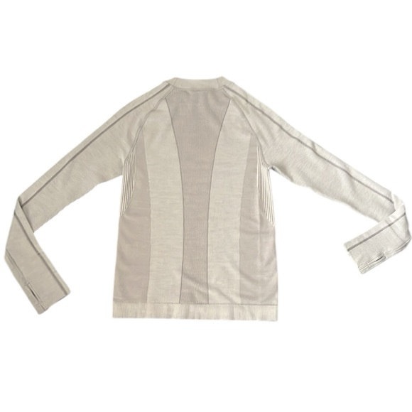 SOLD - NWT Neiwai Wool Seamless Mock Neck Top Thumbholes Medium US 4 Reg. $109 - Picture 9 of 16